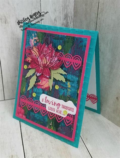 Stampin Up Lovely Lily Pad Stampin With Shirley G