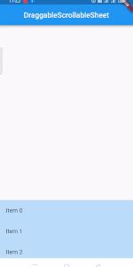 How To Implement Draggable Scrollable Sheet Into Flutter