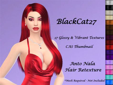 The Sims Resource Blackcat27 Wings To0426 Hair Retexture Mesh Needed