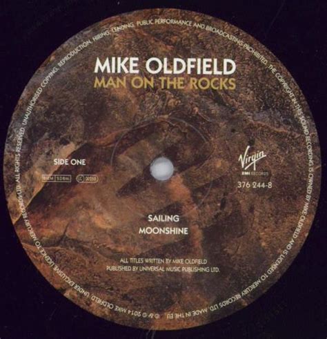 Mike Oldfield Man On The Rocks Uk Lp Vinyl Record Set Double Lp