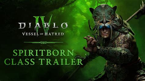 Spiritborn Class Trailer Released Diablo 4 Vessel Of Hatred