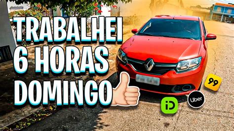 TRABALHEI 6 HORAS MUITAS CORRIDAS Uber 99pop E Indrive YouTube