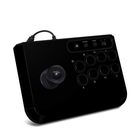 Solid State Black HORI Fighting Stick Mini 4 Skin | iStyles