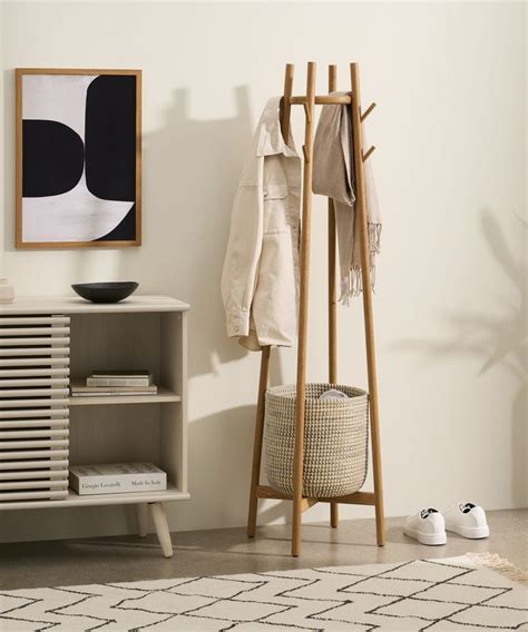 Diy Modern Free Standing Coat Rack Artofit