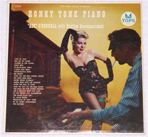 Honky Tonk Piano Ace Odonnell Record Album 1957 Flickr