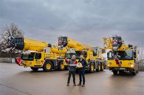 I H Kran Transport Montageservice GmbH Boosts Fleet With 5 New Cranes