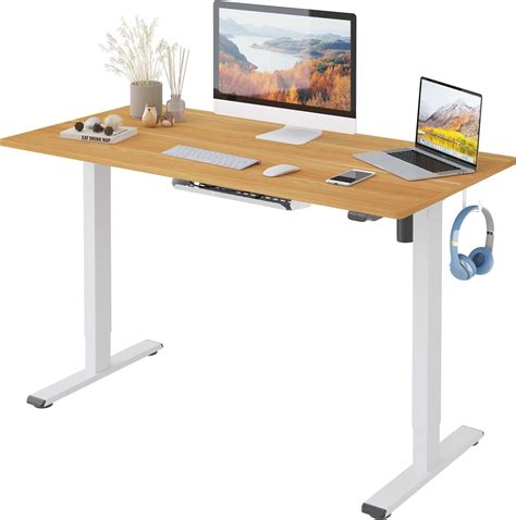 Flexispot Basic Bureau Assis Debout Bureau Lectrique R Glable En