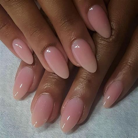 Short Almond Nails Ombre Acrylic Nails Almond Acrylic Nails Pretty