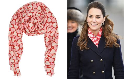 Press Release Beulah Scarf Worn By Kate Middleton