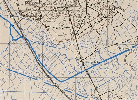 Normandy Carentan Topographical Map – Battle Archives