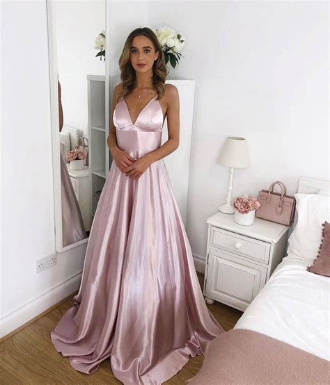 Coast Strappy Satin Maxi Dress Blush Light Pink Light Pink Prom