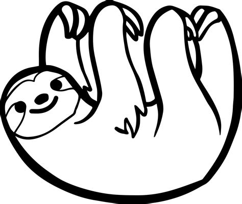 Sloth Clipart In Animal 48 Cliparts