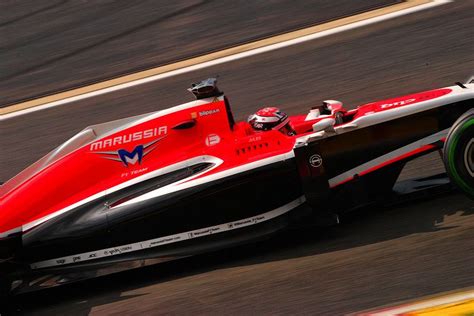 2014 MARUSSIA-FERRARI MR03 JULES BIANCHI @ RIVAGE CORNER | Belgium grand prix, Ferrari, Grand prix