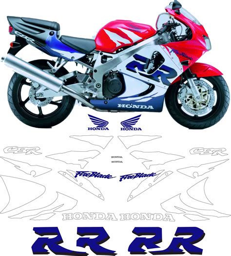 Zen Graphics Honda Cbr Rr Full Fireblade Replacement Decals