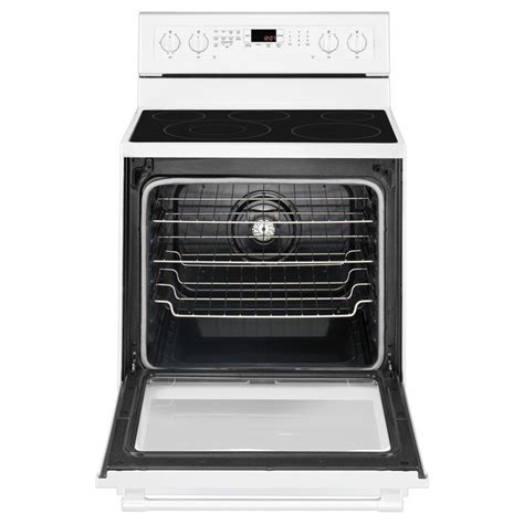 Maytag Smooth Surface Freestanding 5 Element 64 Cu Ft Self Cleaning Convection Electric Range