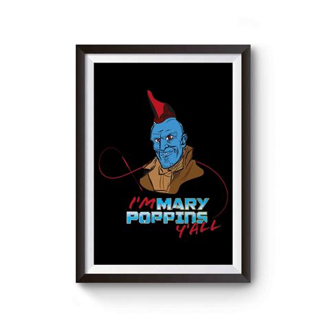 Yondu Mary Poppins Poster