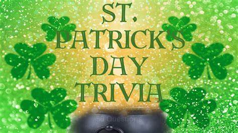 St Patricks Day Trivia Youtube