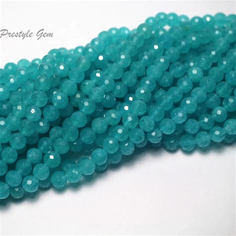 Meihan Wholesale Natural Mozambique Amazonite Mm Faceted Loose