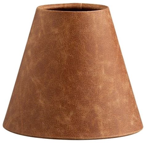 Faux Leather Chandelier Shade Modern Lamp Shades By Crateandbarrel