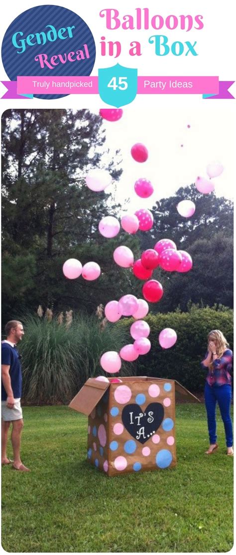 Diy Gender Reveal Party Ideas Creative And Sweet Ideas