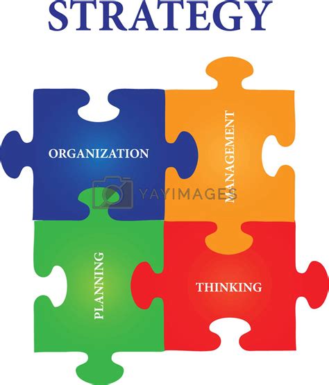 Strategy Jigsaw Puzzle by VIPDesignUSA Vectors & Illustrations with ...