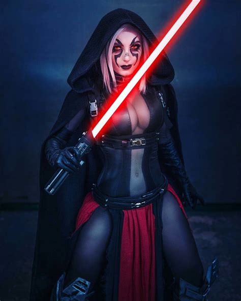 Sith Lord cosplay by Jessica Nigri, Star Wars Fan Art | Behance