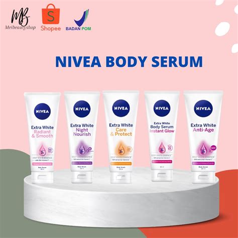 Jual Nivea Body Serum Instant Glow Night Nourish Extra White