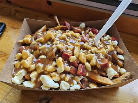 Todays Lunch Meat Lovers Poutine From La Belle Patate In Vancouver
