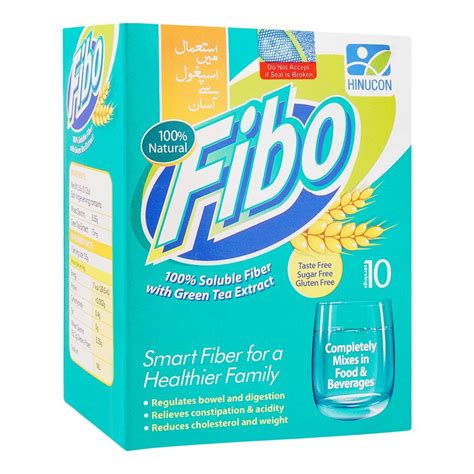 Order Hinucon Fibo Fiber Supplement 10 Pack Online At Best Price In