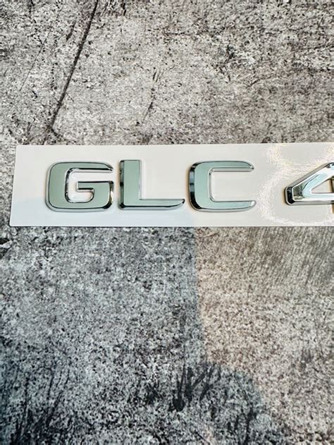 Mercedes Amg Glc Emblem Schriftzug Logo Aus Abs Neu Chrom Kaufen