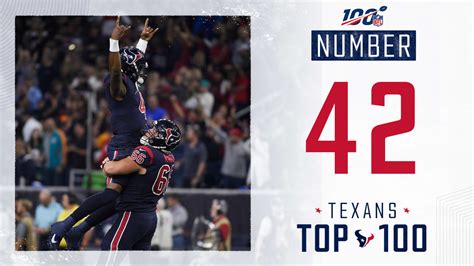 Texans Top 100: Texans win 9 in a row in 2018