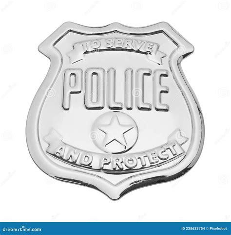 Polizeiausweis Stock Abbildung Illustration Von Markup 238633754
