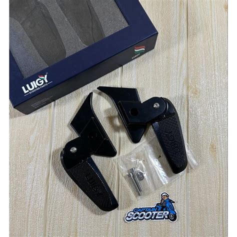 Jual Pijakan Kaki Step Footstep Luigy Fs Full Black Vespa Primavera