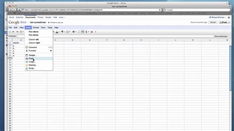 Google Spreadsheet Tutorial Youtube