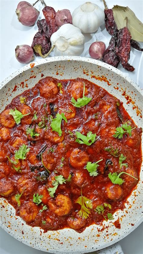 Prawn Ghee Roast Seafood Recipes Passion2Cook