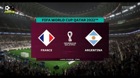 Fifa 23 Argentina Vs France Qatar World Cup 2022 Final 4k60fps Pc Gameplay Youtube