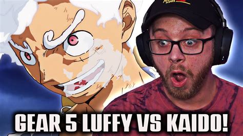 Gear 5 Luffy Vs Kaido Has Me Crying 😂😂 One Piece Episode 1072 Reaction