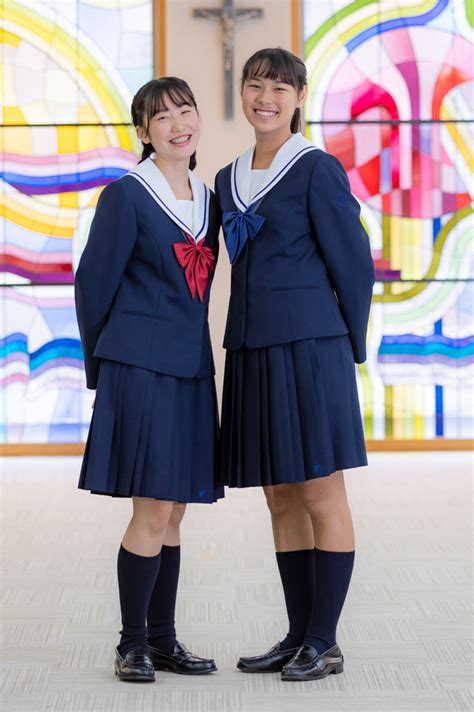 カリタス女子中学校相簿 Uniform Map 制服地圖