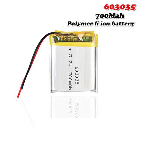 700Mah 3 7V 603035 Lithium Polymeer Li Po Li Ion O Grandado