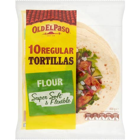 Hsd 04 07 2024 Vỏ Bánh Tortilla Truyền Thống Old El Paso Mexican Regular Tortillas Flour Úc