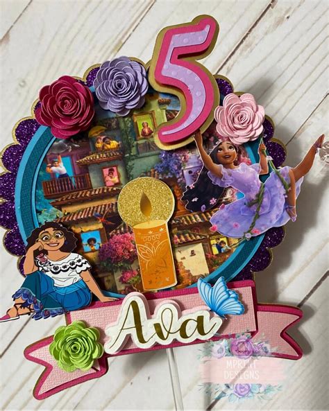 Buy Encanto Birthday Encanto Inspired Cake Topper Mirabel Cake Online