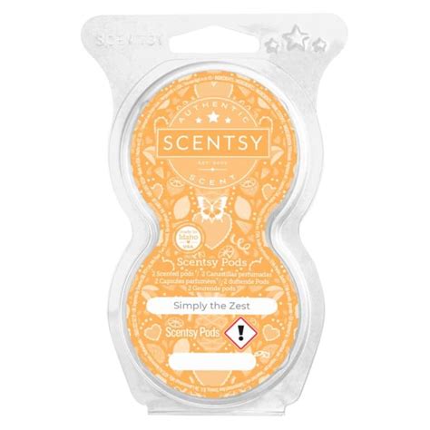 Simply The Zest Scentsy Pod Twin Pack The Candle Boutique Scentsy