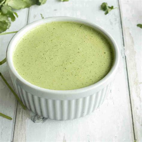 Cilantro Lime Crema Sauce Simply Scrumptious Eats