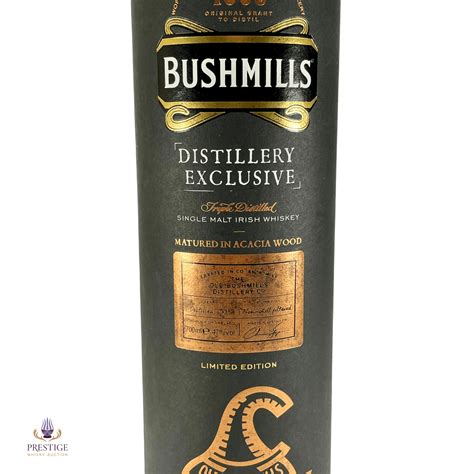 Bid On Bushmills Distillery Exclusive Acacia Wood At Auction