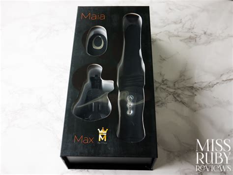 Review Maia Max Thrusting Dildo Miss Ruby Reviews