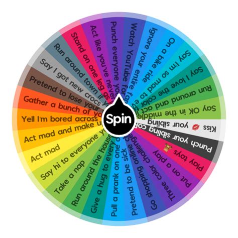 Challenges Spin The Wheel App