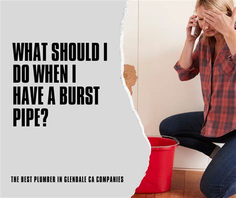 What Should I Do When I Have A Burst Pipe