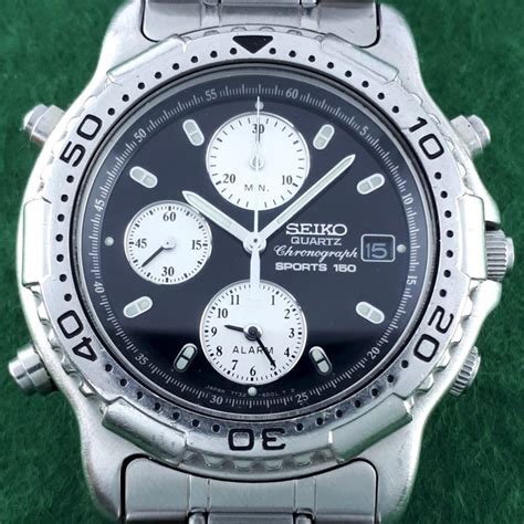 Seiko Sports 150 Alarm Chronograph 343156 Men Catawiki