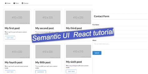 Getting Started With Semantic Ui React Reactgo