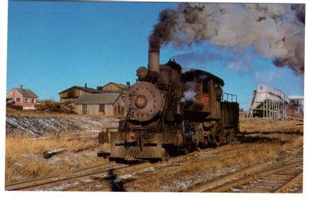 Acadia Coal Company Railway Train Sydney Mines Cape Breton Nova